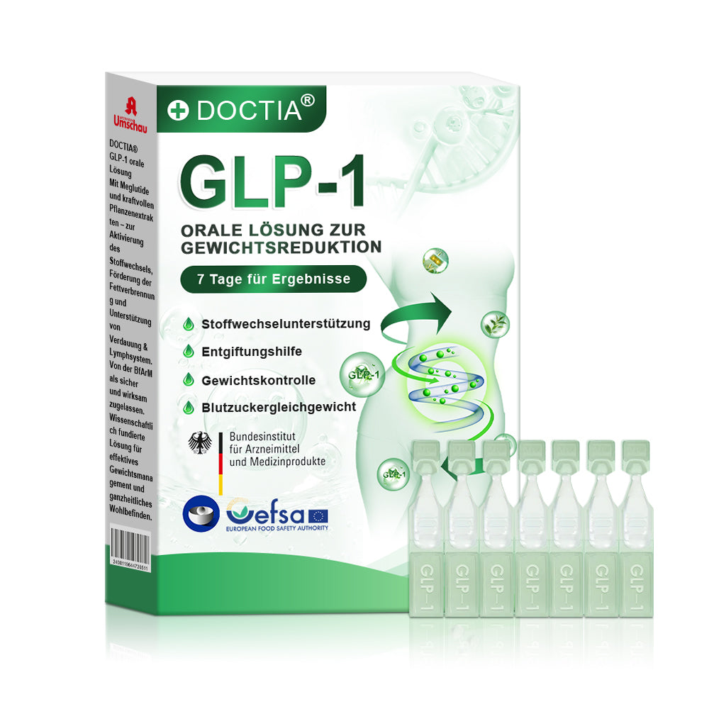 DOCTІA®🏆𝐺 𝐿 𝑃-1 𝑶𝒓𝒂𝒍𝒆 𝑳öѕ𝒖𝒏𝒈 ✨ Erste Veränderungen in 7 Tagen sichtbar🇩🇪Für Adipositas Herz-Kreislauf, Diabetes, Schlafapnoe, Gelenke und mehr🛡️